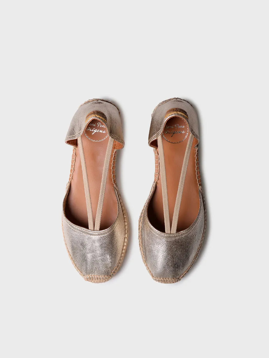 Alpargatas mujer - Alpargata de ante para mujer con tiras | ERLA-P  - Toni Pons  