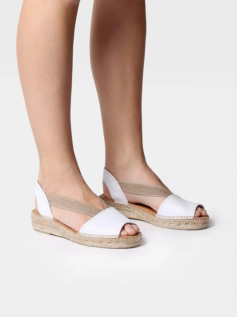 ETNA - Flat leather sandal with elastics | TONI PONS ETNA - Flat leather sandal with elastics | TONI PONS