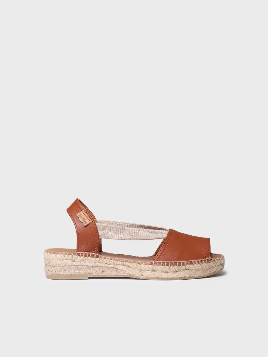  - Sandalia de piel plana con elásticos | ETNA  - Toni Pons  