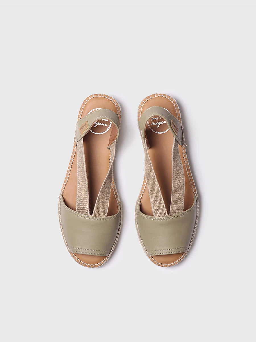  - Sandalia de piel plana con elásticos | ETNA  - Toni Pons  