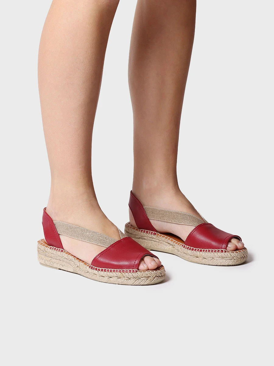  - Sandalia de piel plana con elásticos | ETNA  - Toni Pons  