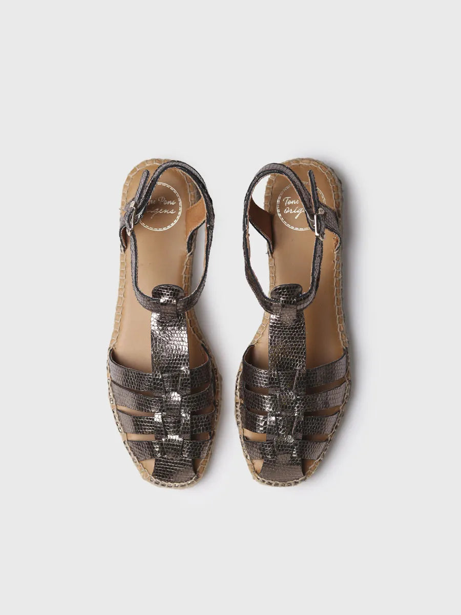  - Alpargatas de mujer con acabado de serpiente | EVIAN-CA  - Toni Pons  