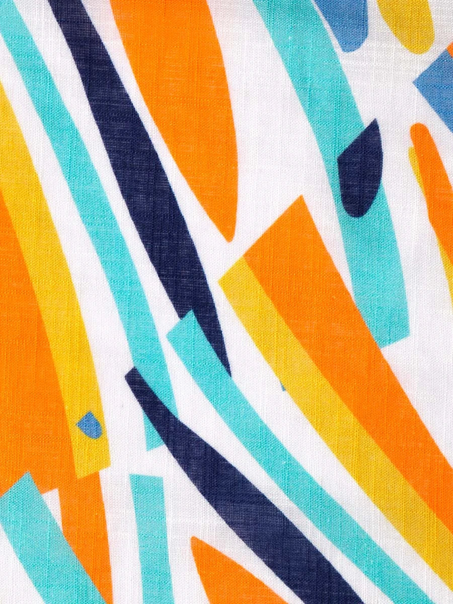  - Fular de algodón estampado multicolor | FABIOLA  - Toni Pons  