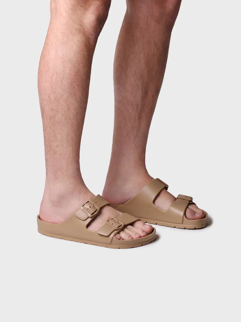 sandalias hombre - Sandalia BIO de hombre en goma con hebillas | FIJI  - Toni Pons  