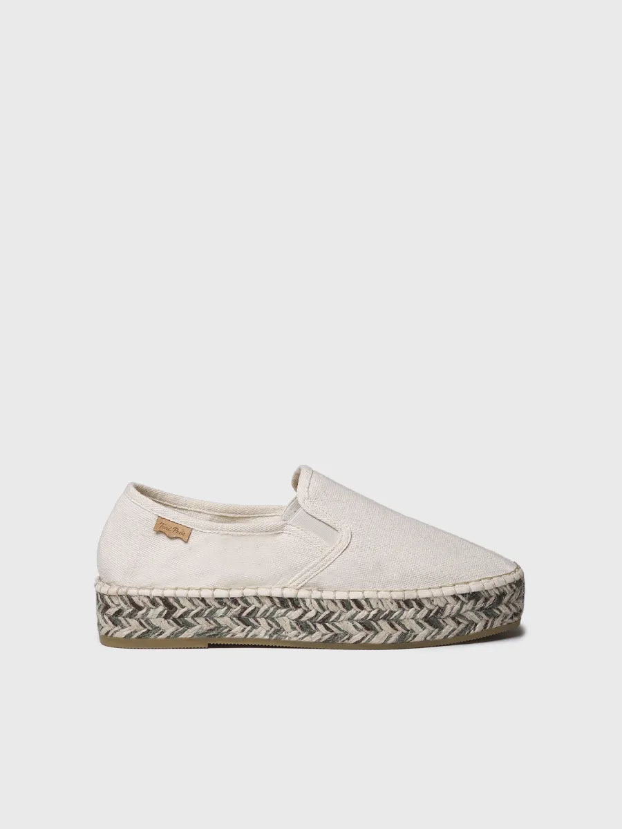  - Alpargatas de mujer con detalle multicolor en yute | FIORELLA  - Toni Pons  