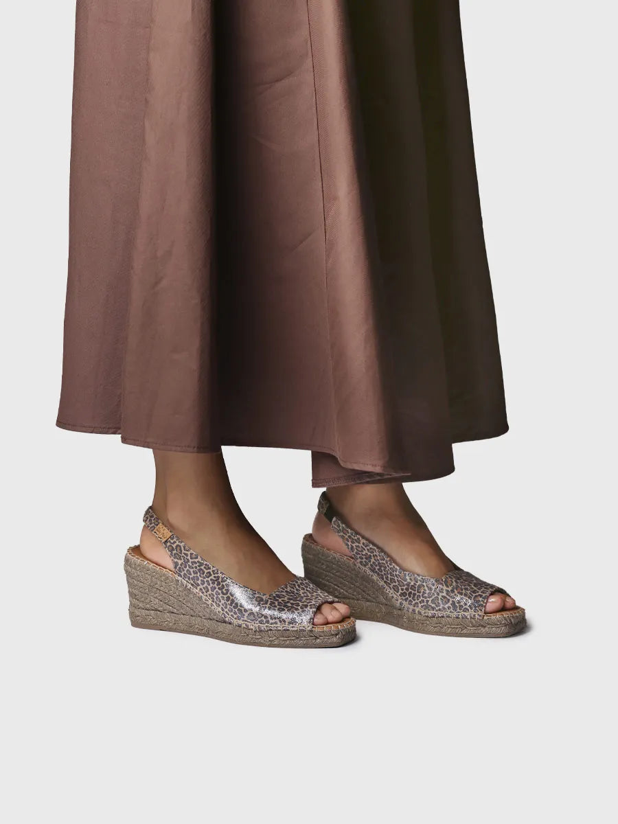  - Alpargatas de mujer en animal print | FLAVIA-LE  - Toni Pons  