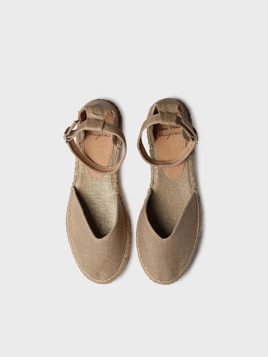  - Alpargatas de mujer con cierre de pulsera | FLORA  - Toni Pons  