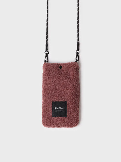 Complementos - Bolso para el móvil en material tipo borrego | GABIN  - Toni Pons  