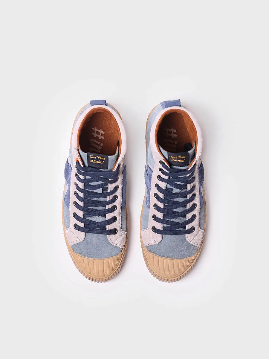 Bota de piel para mujer