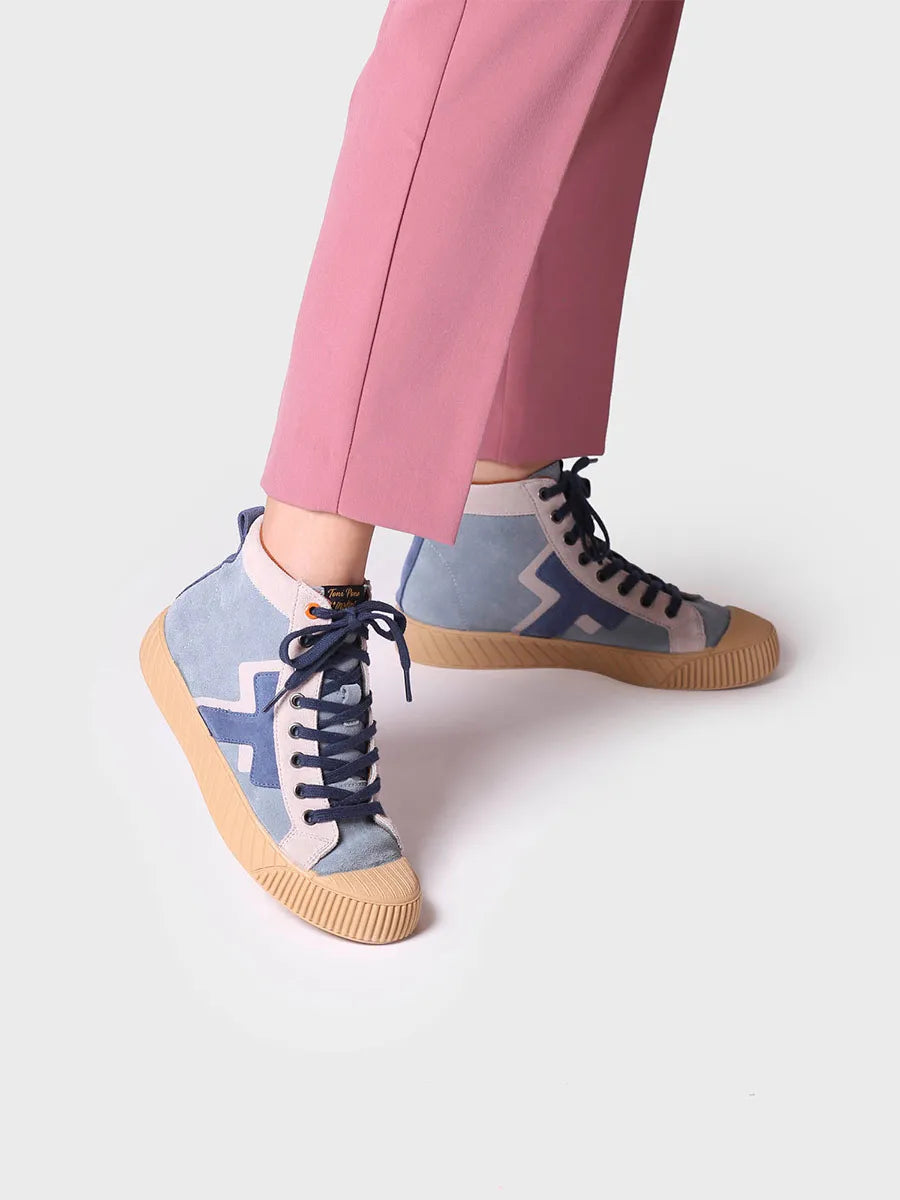 Bota de piel para mujer