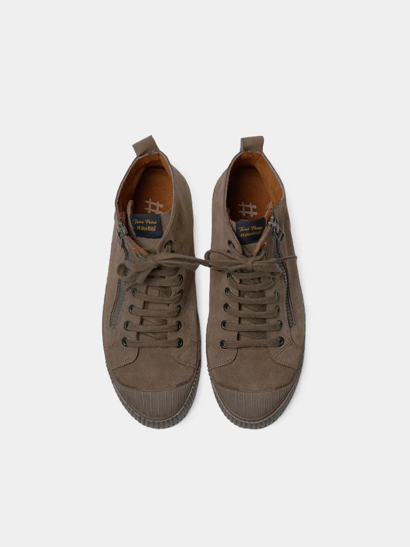 Zapatillas mujer - Botín para mujer en serraje  | GARDA-SY  - Toni Pons  