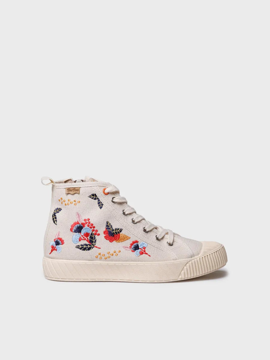  - Zapatilla de mujer con bordado floral | GENA-FL  - Toni Pons  