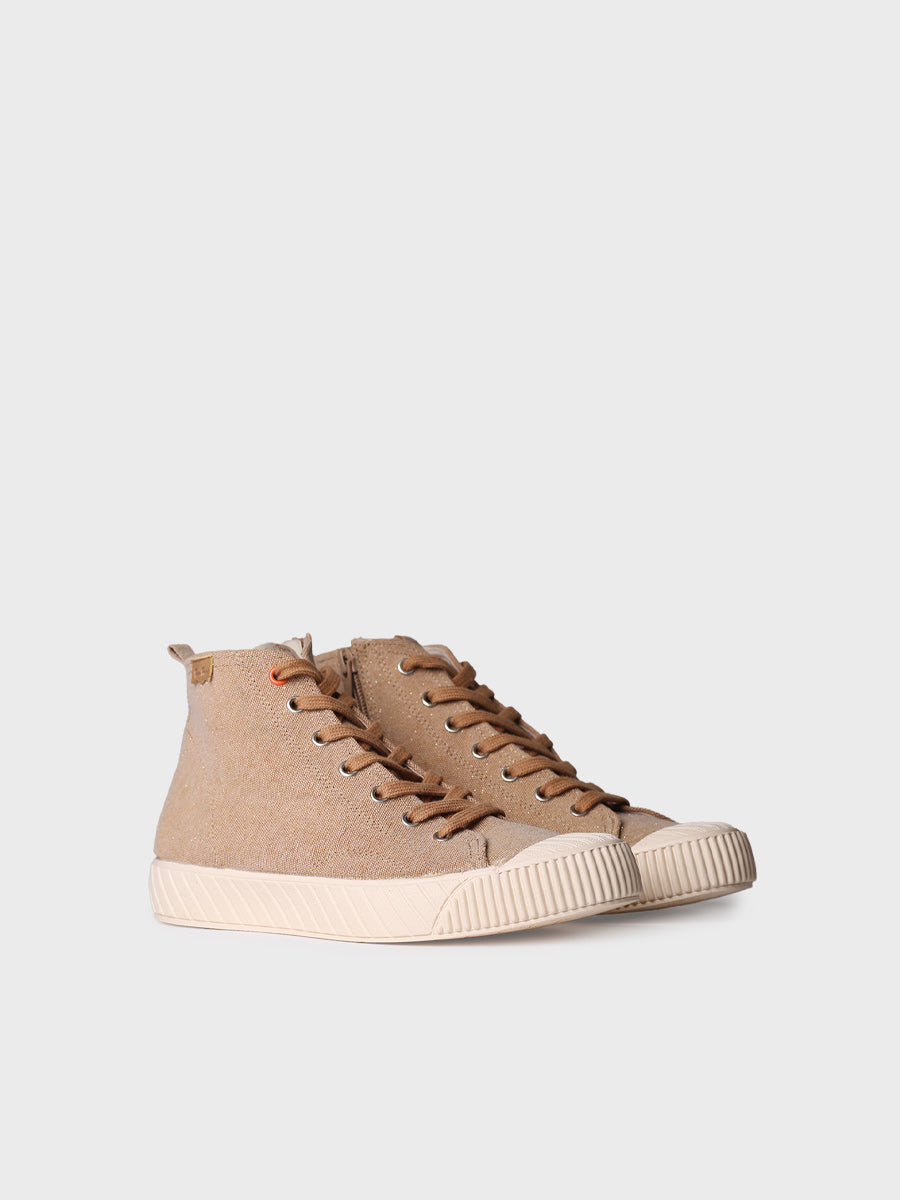 Zapatillas mujer - Zapatillas altas de mujer en tejido reciclado  - Toni Pons  