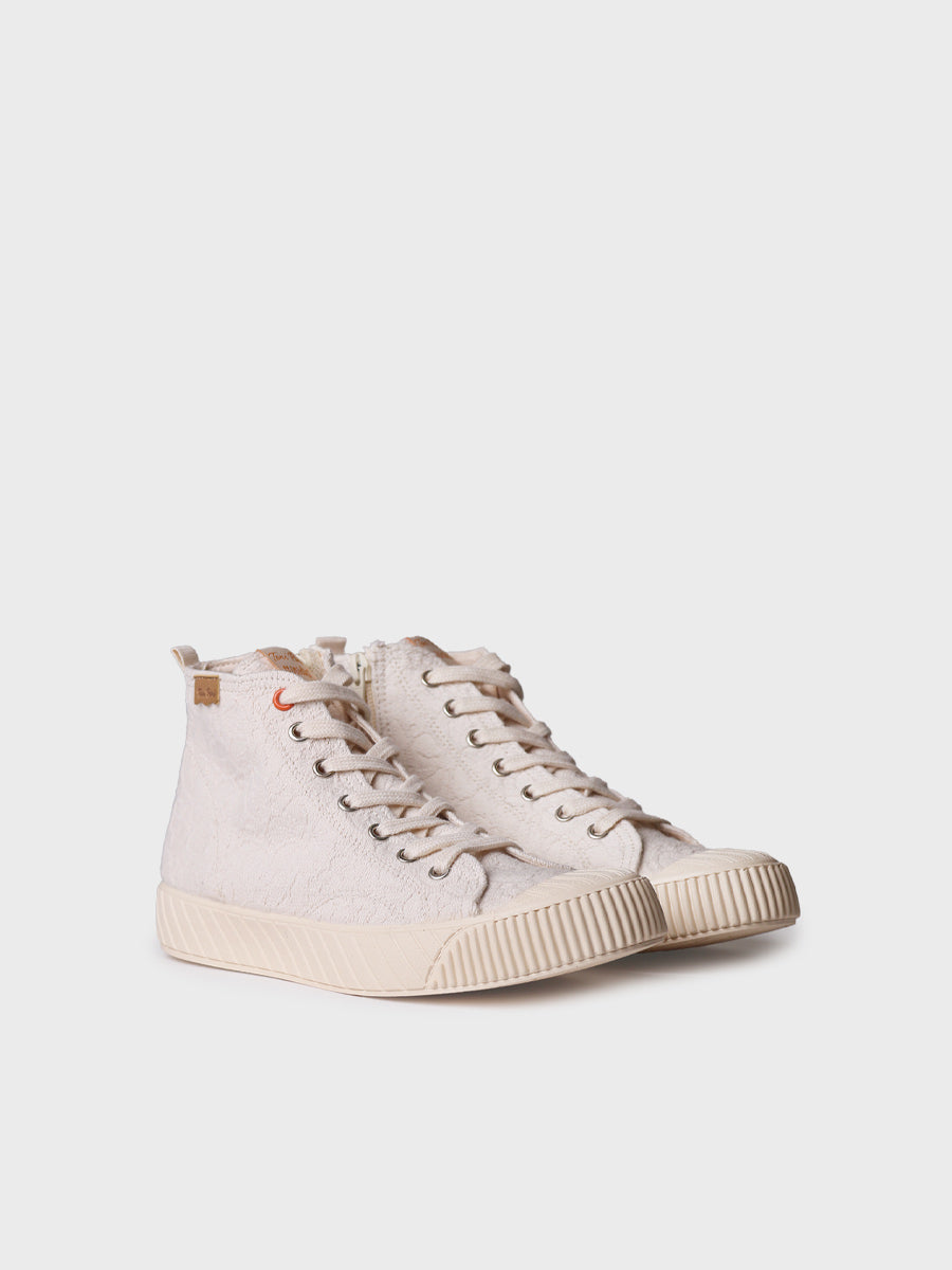 Zapatillas mujer - Zapatillas altas de mujer en tejido reciclado  - Toni Pons  