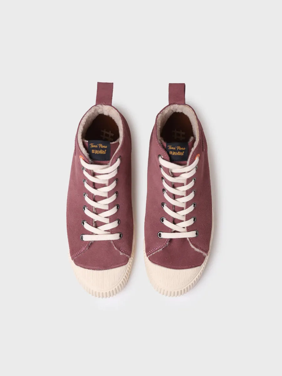 Botín para mujer en serraje - GENOVA-SY