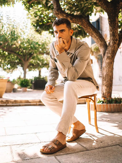 sandalias hombre - Sandalia de hombre con hebilla | GER-PE  - Toni Pons  