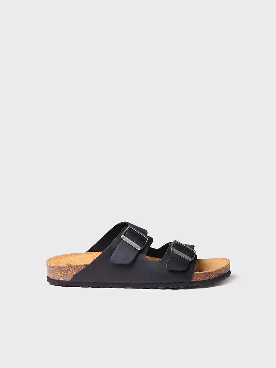 Men's sandal with buckle