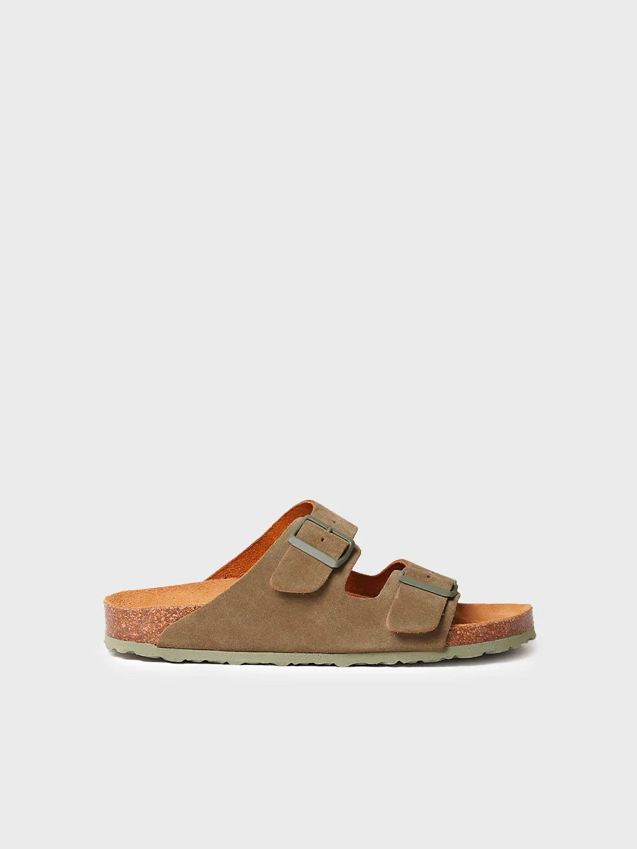 Men's sandal with buckles