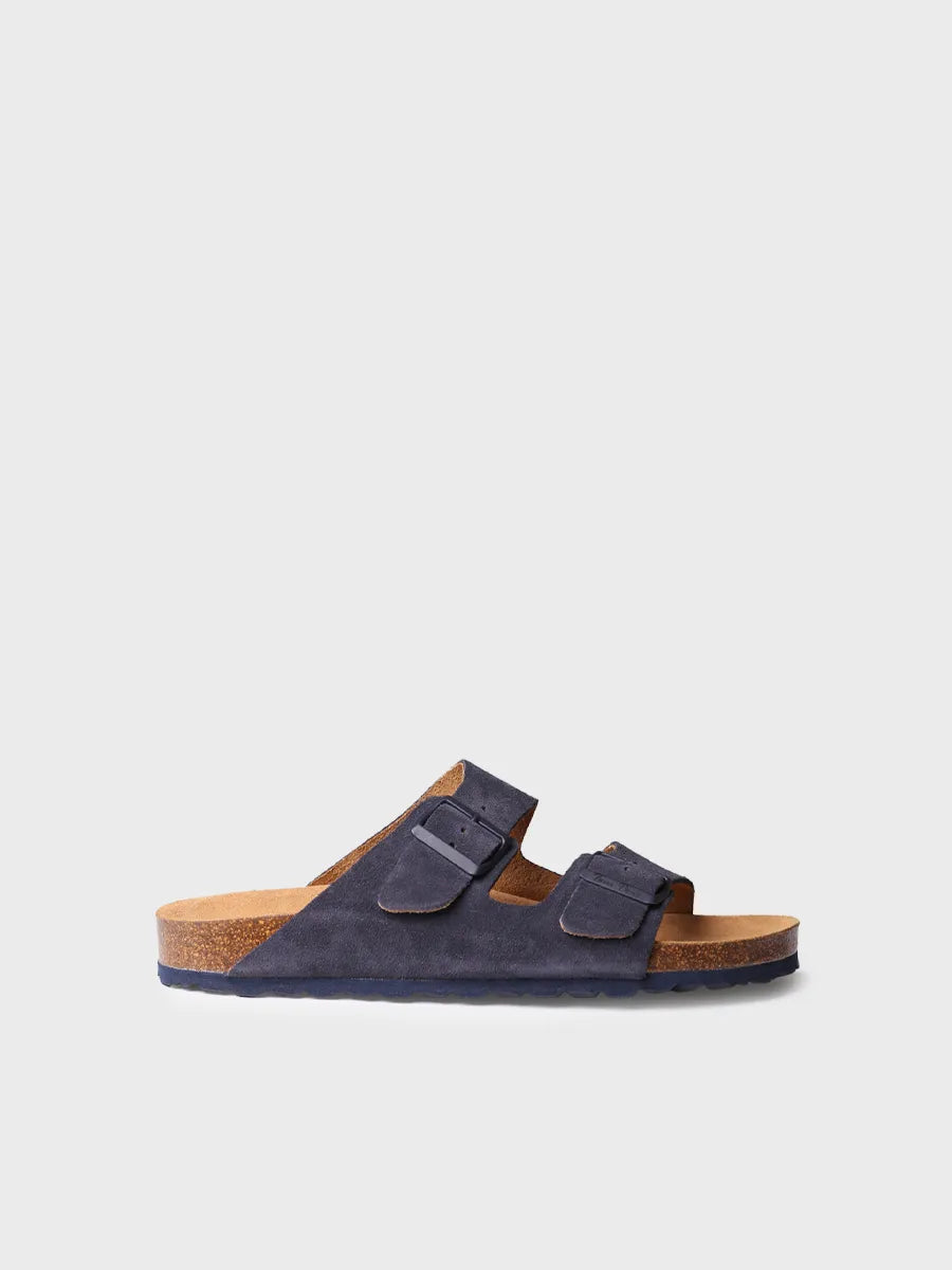 Men's sandal with buckles