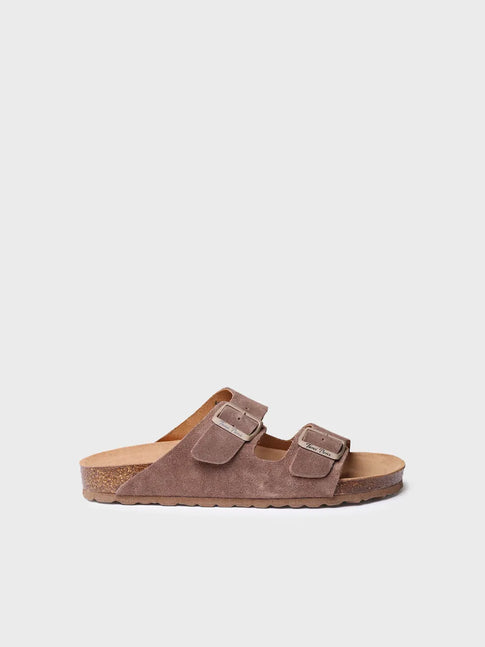 Men's sandal with buckles