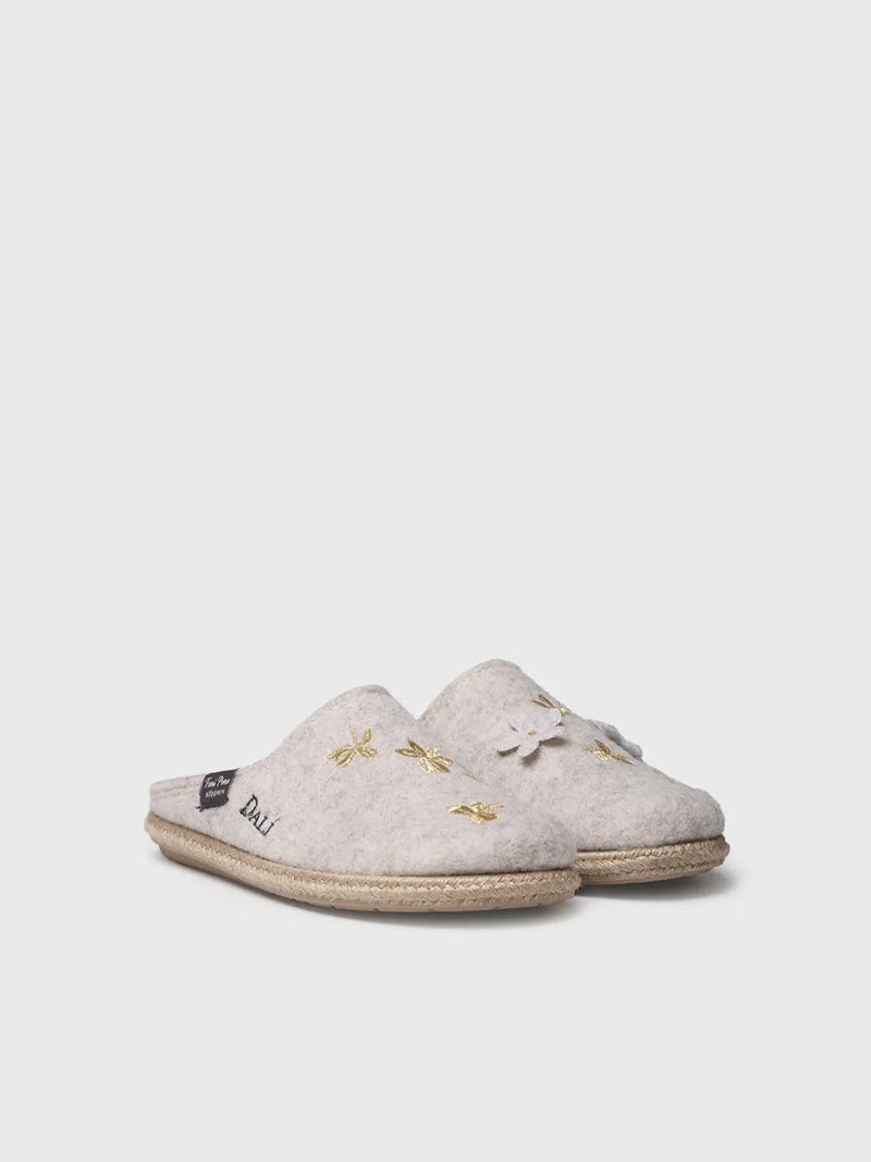 zapatillas de casa mujer - Zapatillas de casa de mujer inspiradas en la obra de Salvador Dalí | GESSAMI  - Toni Pons  