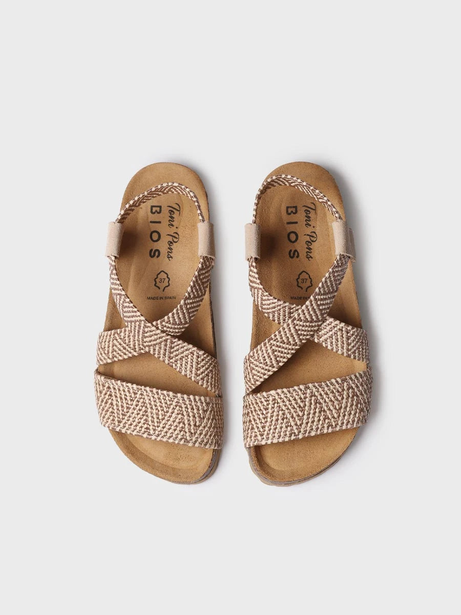  - Sandalia BIO de mujer con tiras elásticas | GETXO  - Toni Pons  