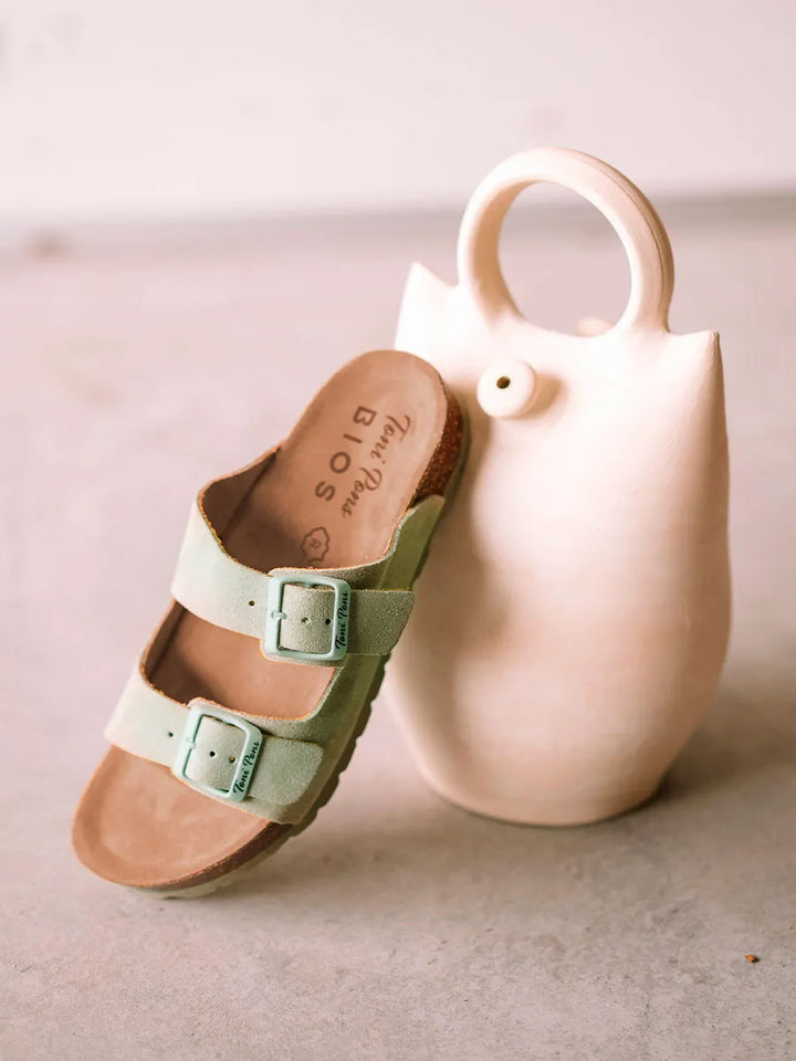 sandalias mujer - Sandalia de mujer con doble hebilla | GHANA-QT  - Toni Pons  