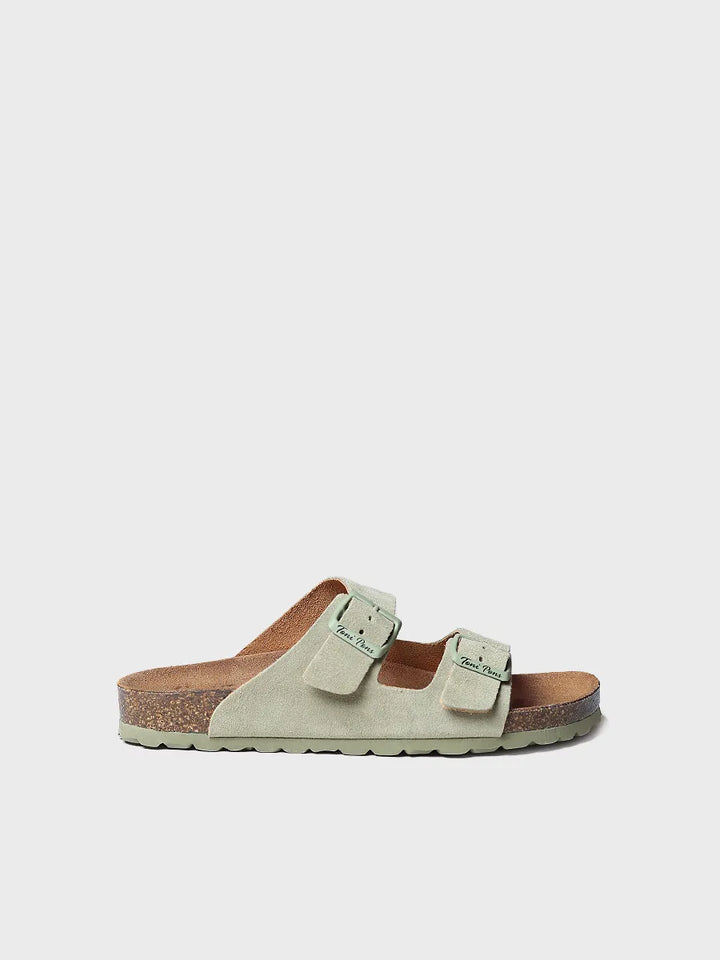 sandalias mujer - Sandalia de mujer con doble hebilla | GHANA-QT  - Toni Pons  