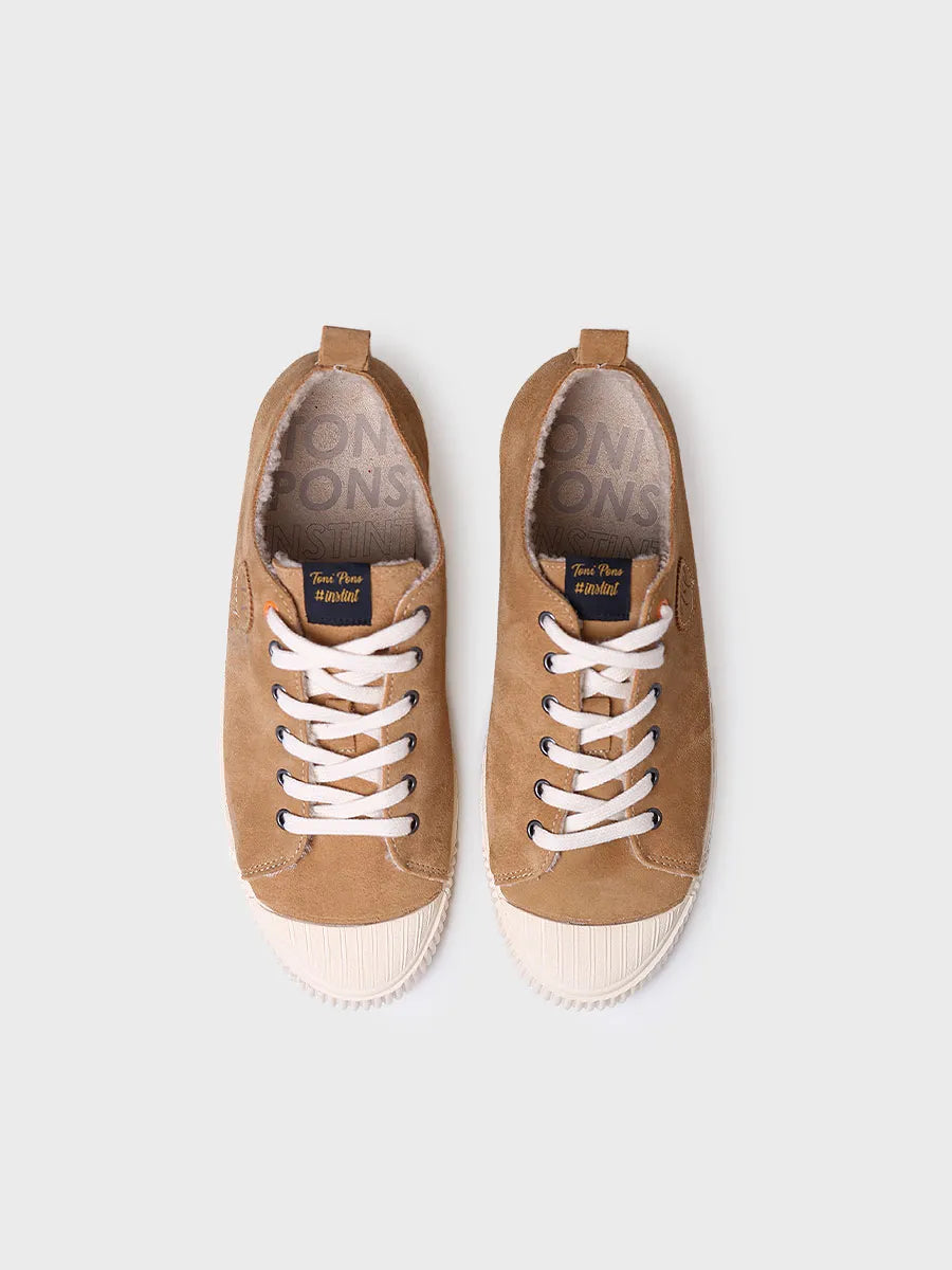 Men's sneaker in split leather | GIL-SY