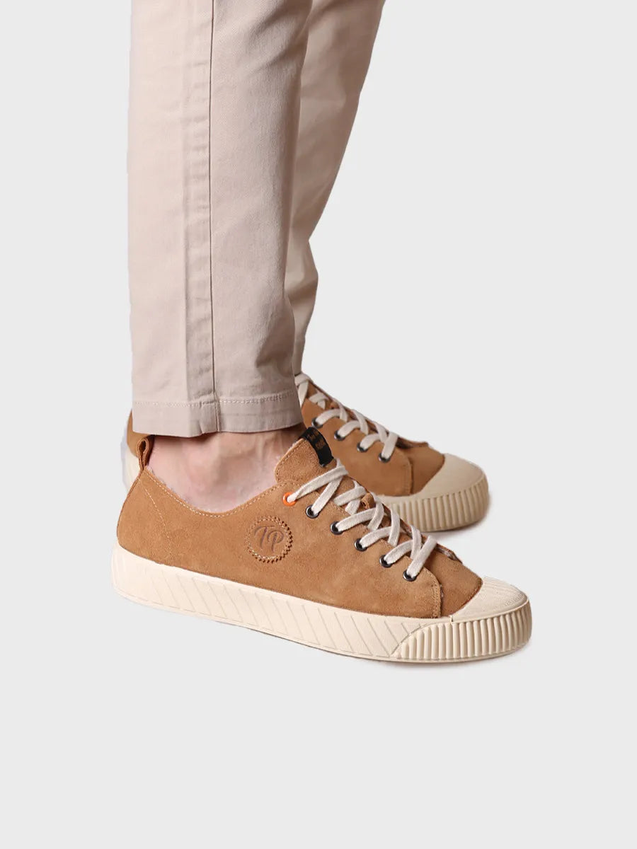 Men's sneaker in split leather | GIL-SY