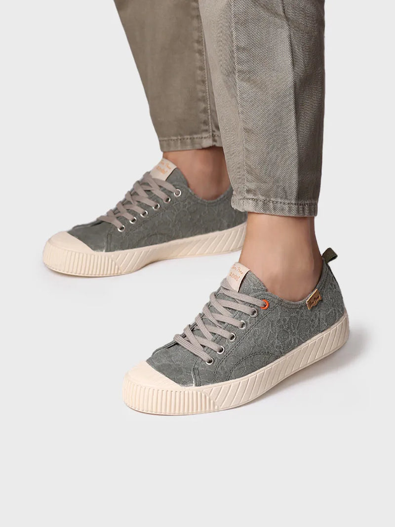 zapatillas mujer - Zapatillas deportivas bajas de mujer en tejido reciclado | GILDA-RB  - Toni Pons  
