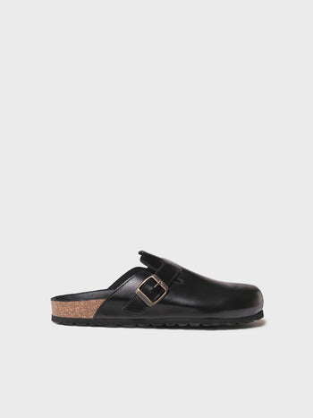 Sandalias mujer - Zueco en piel con hebilla para mujer | GINA  - Toni Pons  