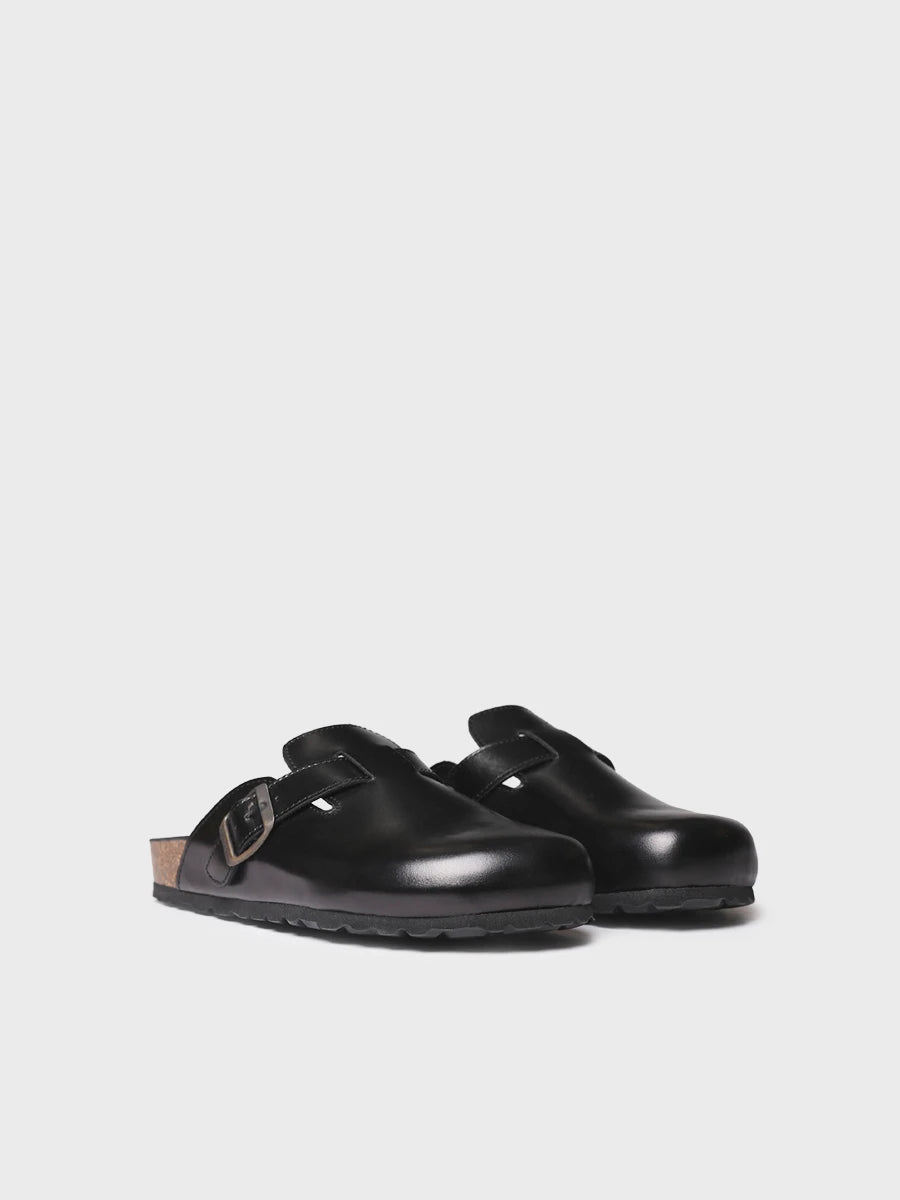 Sandalias mujer - Zueco en piel con hebilla para mujer | GINA  - Toni Pons  