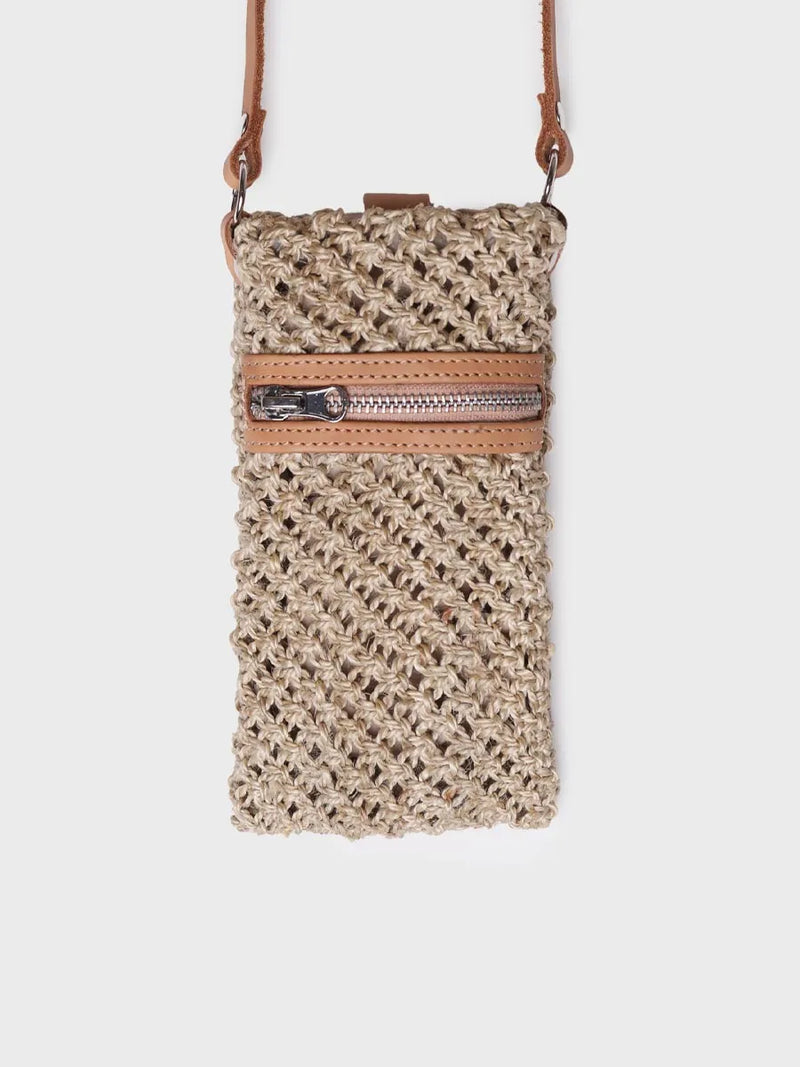Complementos - Bolsa de yute para el móvil | GINETH  - Toni Pons  