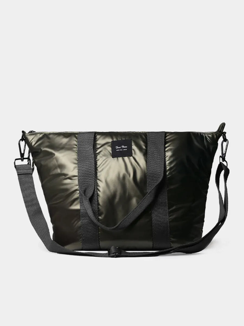 Complementos - Bolso para mujer en material acolchado brillante | GINNY  - Toni Pons  