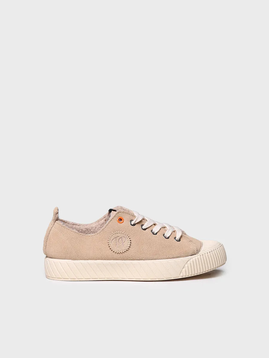 Zapatilla para mujer en serraje - GIZA-SY