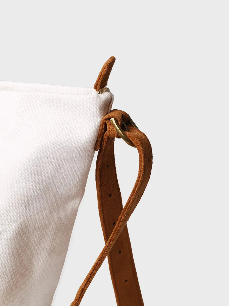 Women's cotton bag with adjustable strap