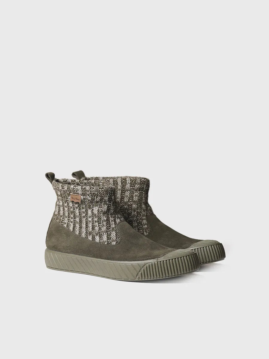 Botí per a dona en serratge i teixit - GODA-AB