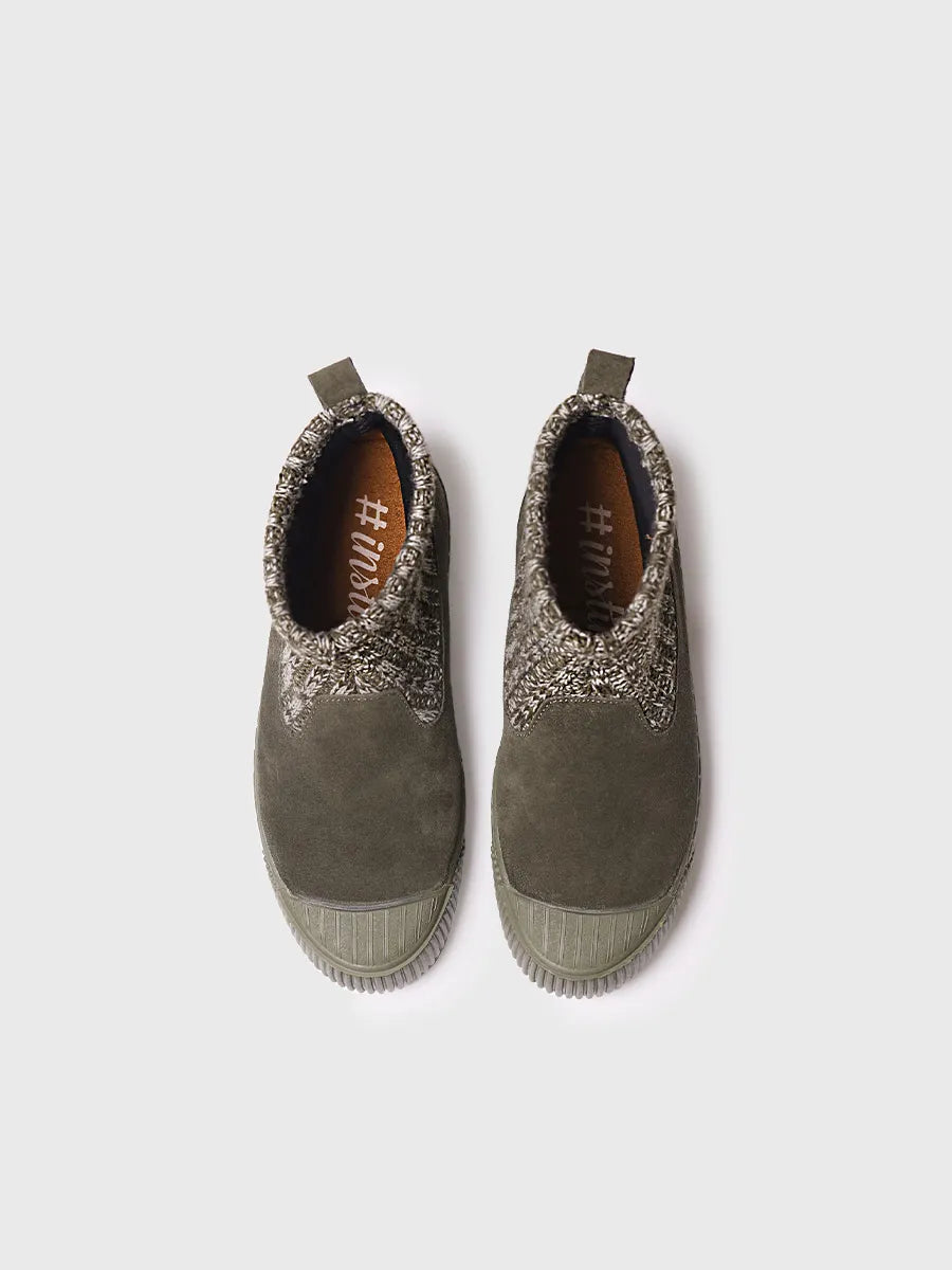 Botí per a dona en serratge i teixit - GODA-AB