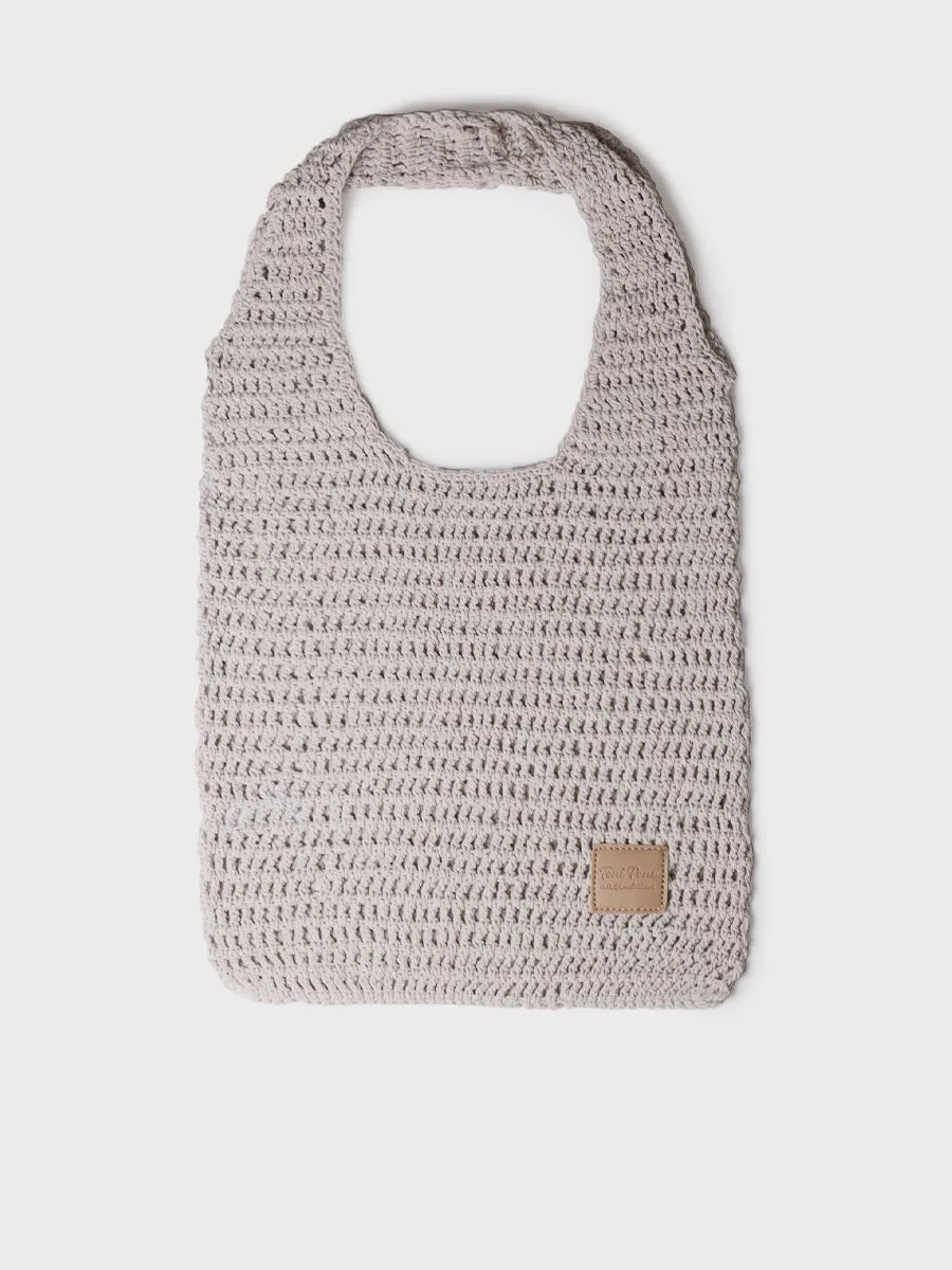 Vegan women's crochet bag