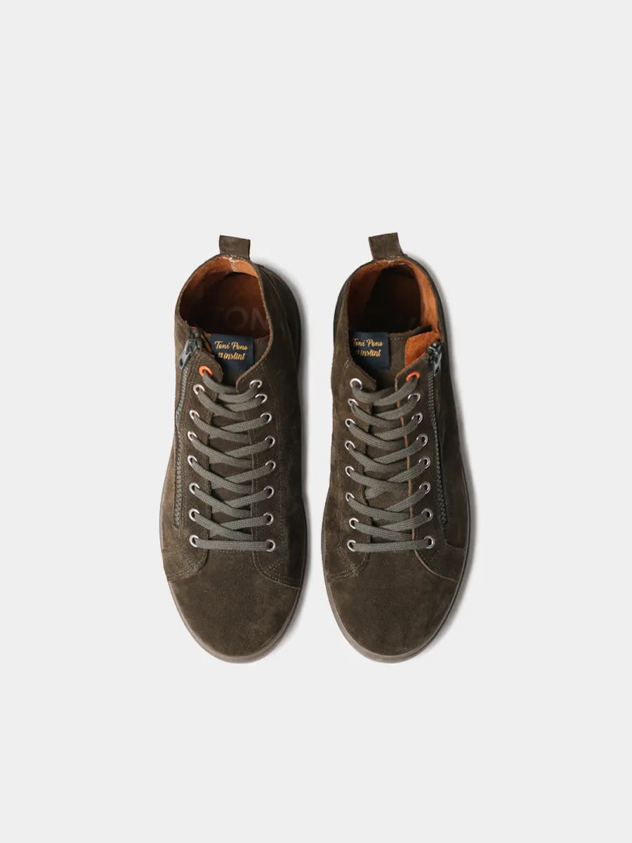 Botines hombre - Botín en serraje con cordones para hombre | GORI  - Toni Pons  