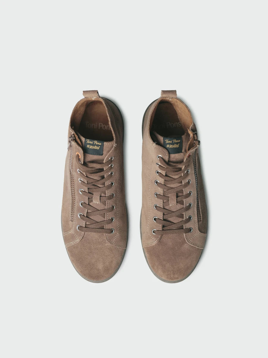 Bottine en daim à lacets pour homme | GORI