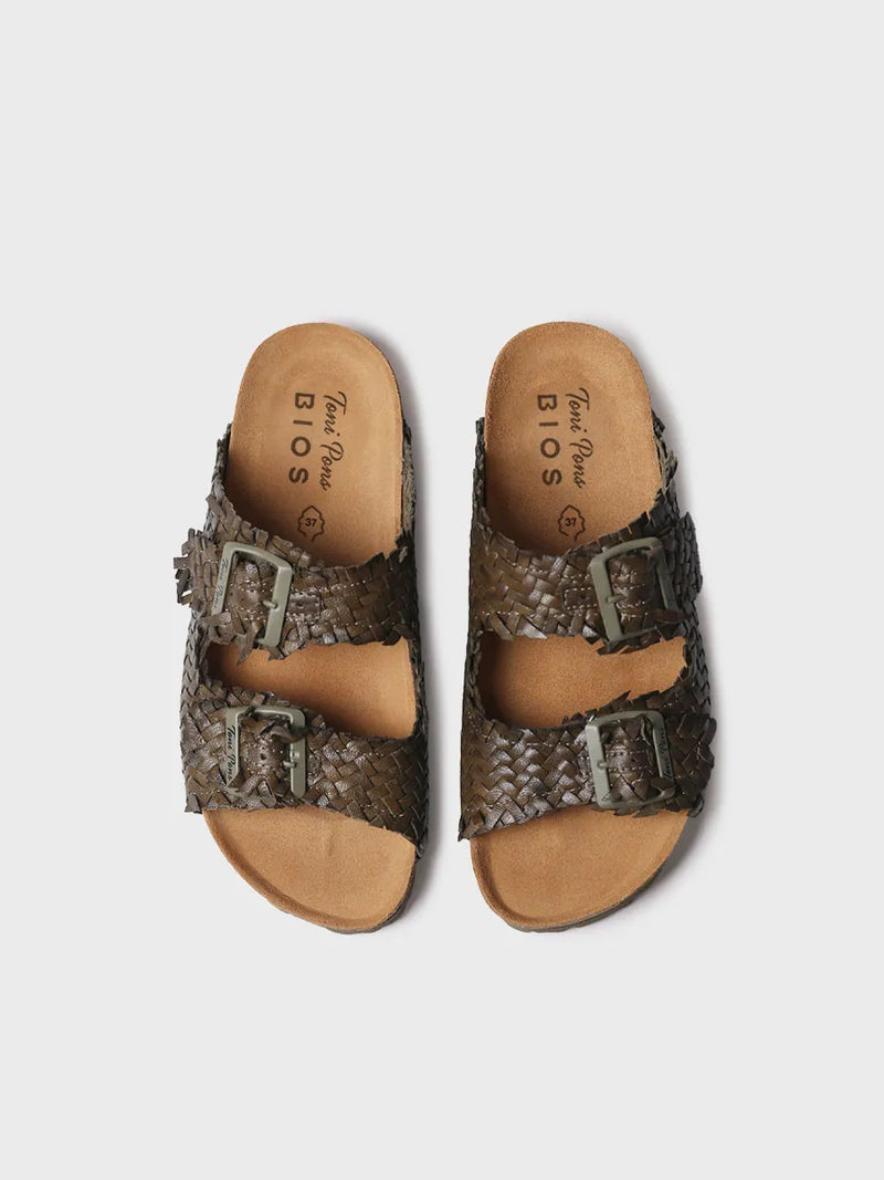 zapatillas mujer - Sandalia de mujer con hebillas tipo BIO | GUAM-TE  - Toni Pons  