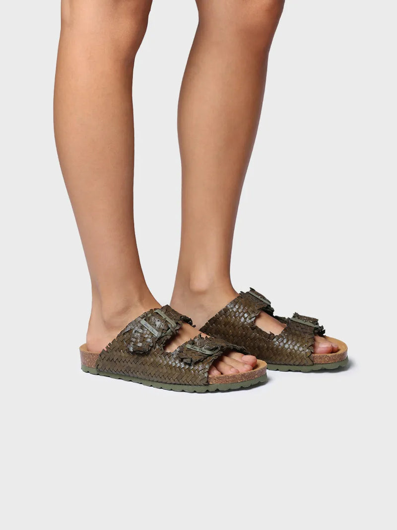 zapatillas mujer - Sandalia de mujer con hebillas tipo BIO | GUAM-TE  - Toni Pons  