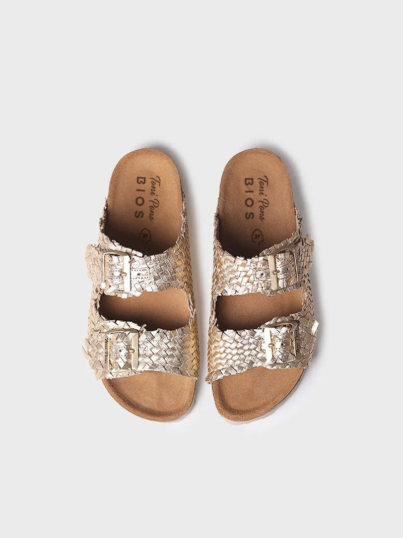 zapatillas mujer - Sandalia de mujer con hebillas tipo BIO | GUAM-TE  - Toni Pons  