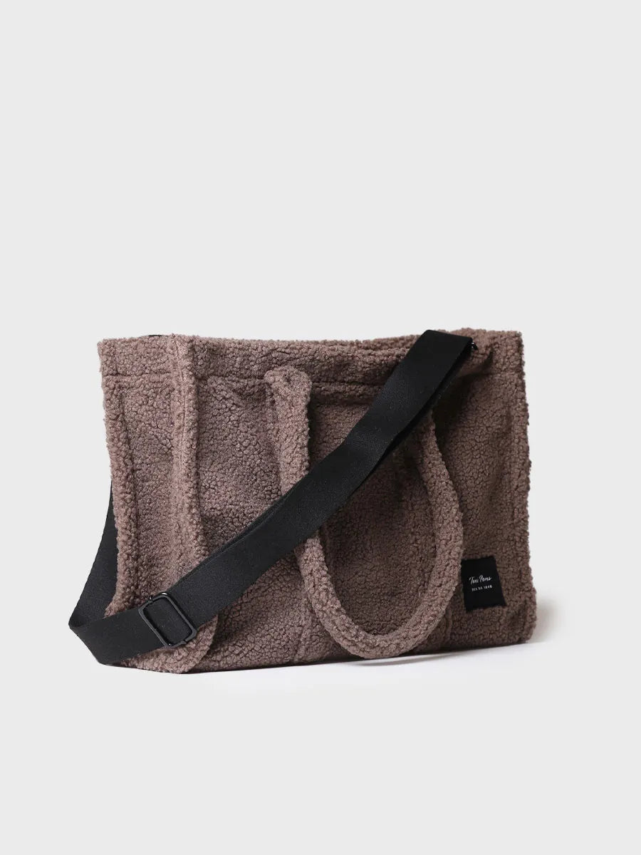 Complementos - Bolso shopper de mujer tipo borrego | GWEN  - Toni Pons  