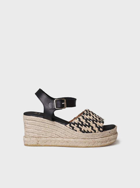 Alpargata mujer - Alpargata de mujer con cuña alta en tejido  - Toni Pons  