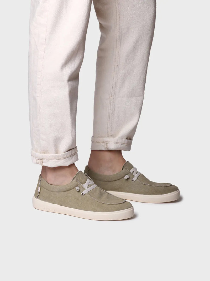 zapatillas hombre - Zapato de hombre en algodón con cordones | IAN  - Toni Pons  