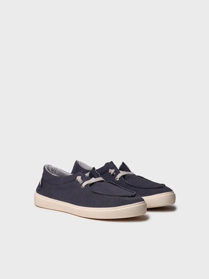 Chaussures à lacets en coton pour homme 