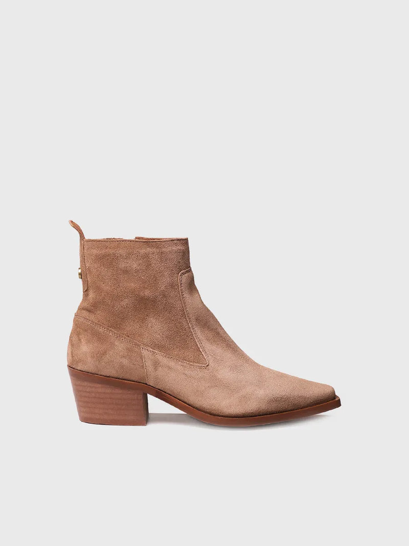 botines hombre - Botín para mujer en serraje en | IKIA-SY  - Toni Pons  